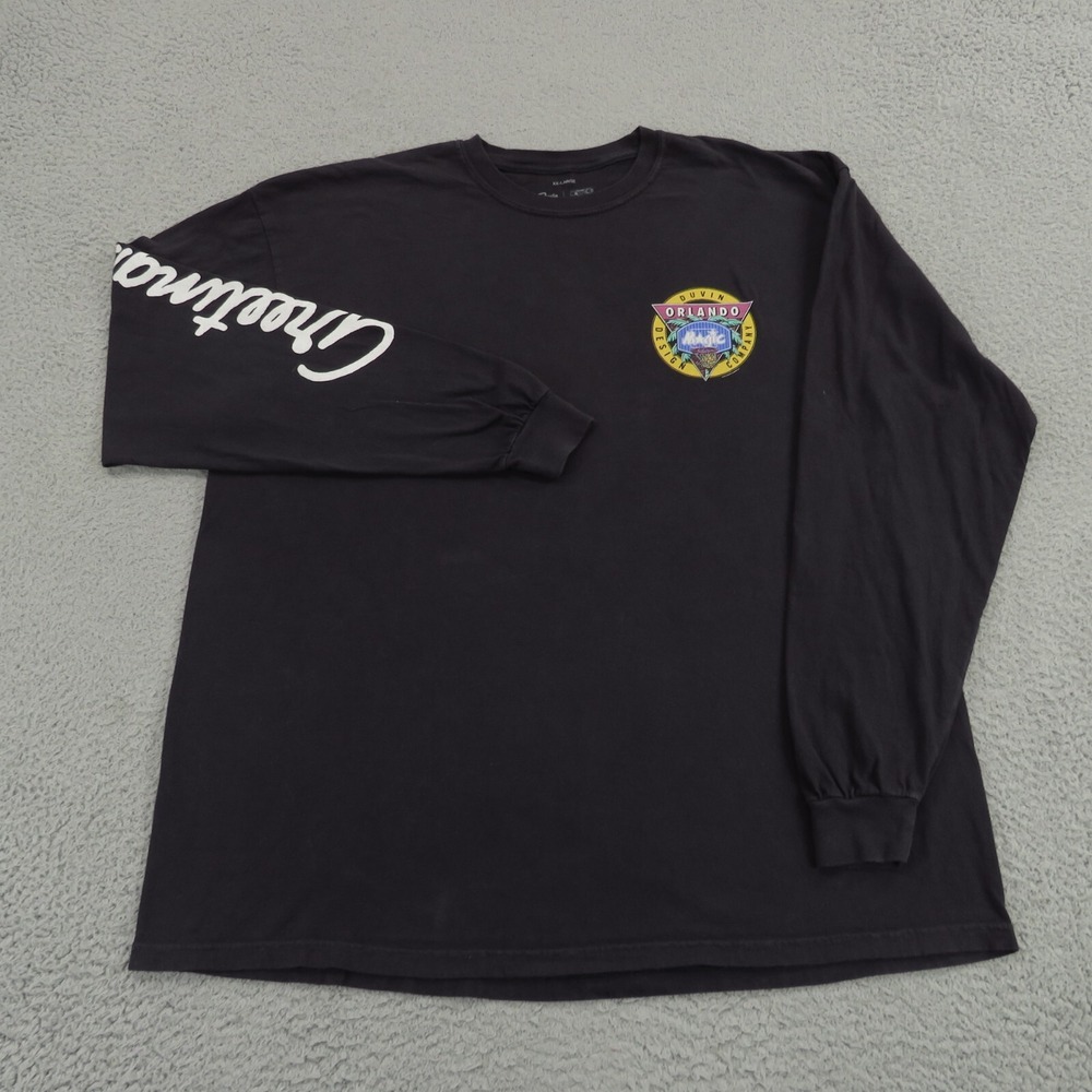 Orlando Magic Shirt Mens XXL Duvin Design Limited Exclusive Long Sleeve Graphic